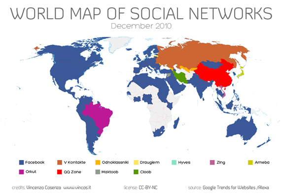 sociale_netwerken_op_de_kaart Sociale netwerken op de wereldkaart