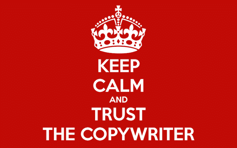 Keep calm en kies de beste tekstschrijver